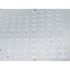 TCL B0101-000126 LED Backlight Strips (8) 55S546 